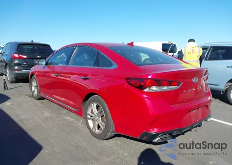 2018 Hyundai Sonata Sport z USA, uszkodzony, nr VIN 5NPE34AF7JH675470
